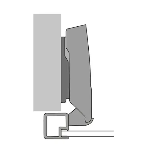 Петли мебельные Hettich Комплекты (Германия) петля мебельная hettich sensys накладная, для алюминиевых фасадов 95°, с мп (с 2-мя евровинтами), черный обсидиан