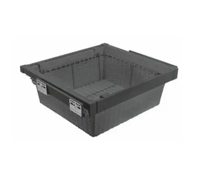 Наполнение серия ELITE корзина для одежды gtv elite 560*490*200мм из ротанга с доводчиком, графит