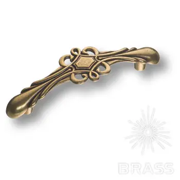 Ручки Brass Современная классика 15.117.96.12 ручка мебельная современная классика, 96мм, античная бронза