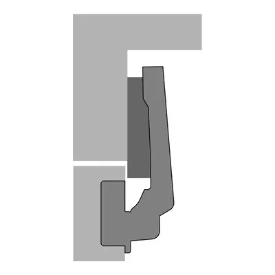 Петли мебельные Hettich (Германия) петля hettich intermat вкладная 180°, push to open