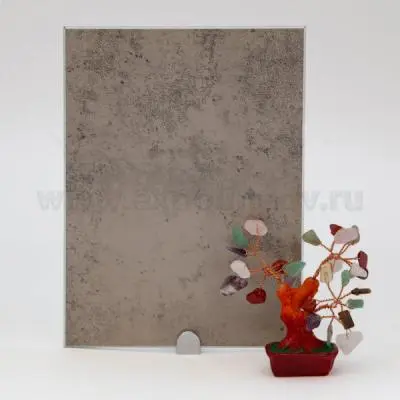 Стекло интерьерное Китай стекло окрашенное "бетон" светло-серое, 4мм (1830*2440) 