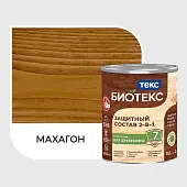 Антисептики, огнебиозащита антисептик биотекс классик универсал, махагон, 0,8л