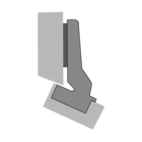 Петли мебельные Hettich (Германия) петля hettihc intermat 30°, без доводчика