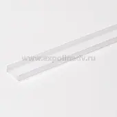 Профиль для светодиодных лент 8мм профиль alp004 3.0м накладной для led-ленты с рассеивателем, алюминий
