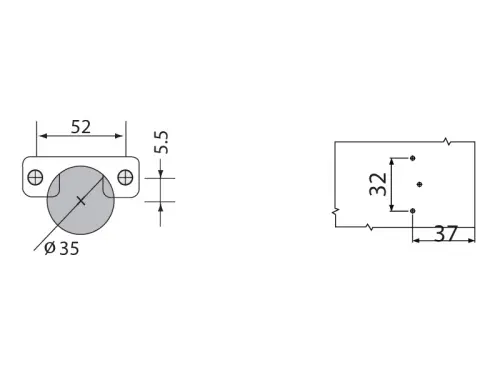 Петли мебельные Samsung IREX (Корея) петля samsung irex угол 110° накладная с мп, с доводчиком (еврошурупы 4шт)