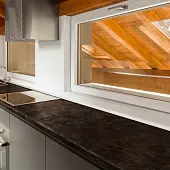 Столешницы ДСП SLOTEX столешница black slate, slotex 2u 40, 1200, 3000