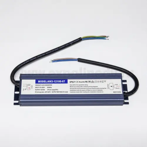 Блоки питания 12V, IP20, IP67 блок питания 100w, 12v, ip67