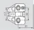 Петли мебельные DTC планка монтажная dtc pivot-pro, h2, click-on 3d
