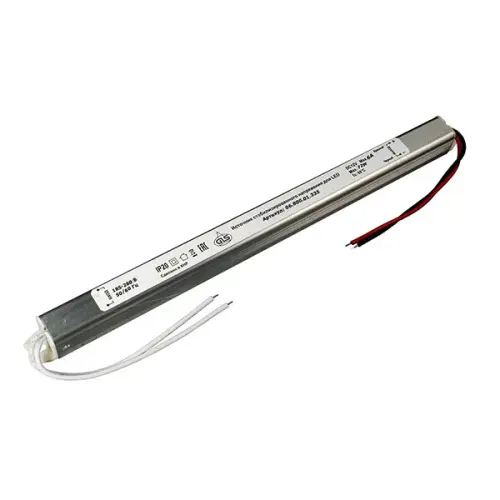 Блоки питания 12V, IP20, IP67 блок питания gls led ультратонкий 72w, 12v, ip20