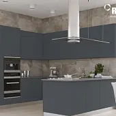 Коллекция Velluto grigio bromo (gaslit alley) supermatt, плита рехау velluto 2800 х1300 х 20 мм