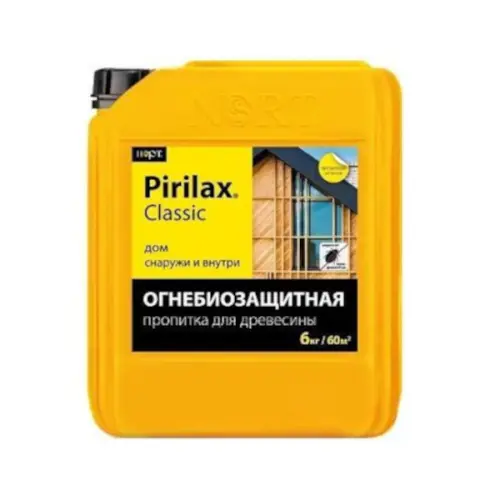 Антисептики, огнебиозащита огнебиозащитный состав пирилакс, 6кг